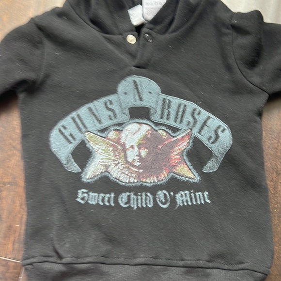 NWT Gender Neutral Guns N’ Roses Sweet Child O Mine Two Piece Sweatshirt & pants - Picture 2 of 7
